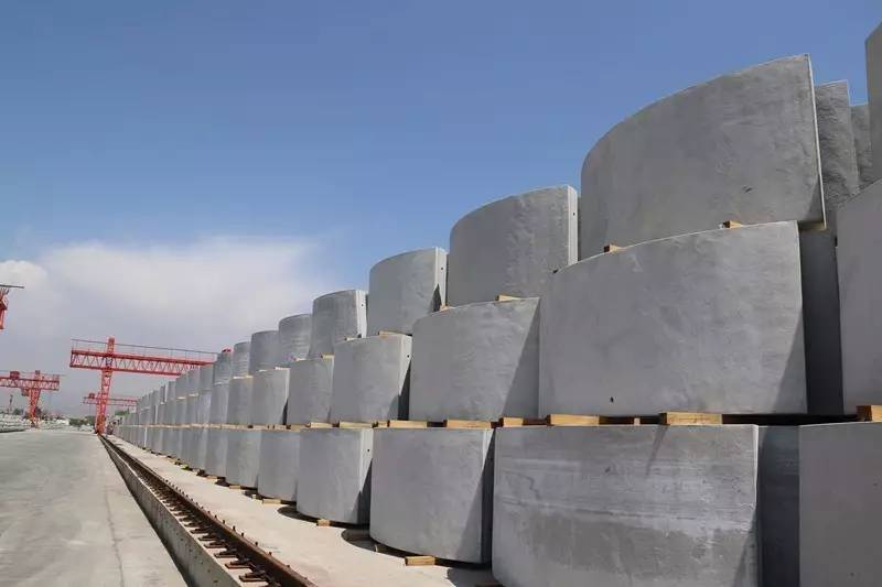 呼市地鐵管片廠夏季施工正當時